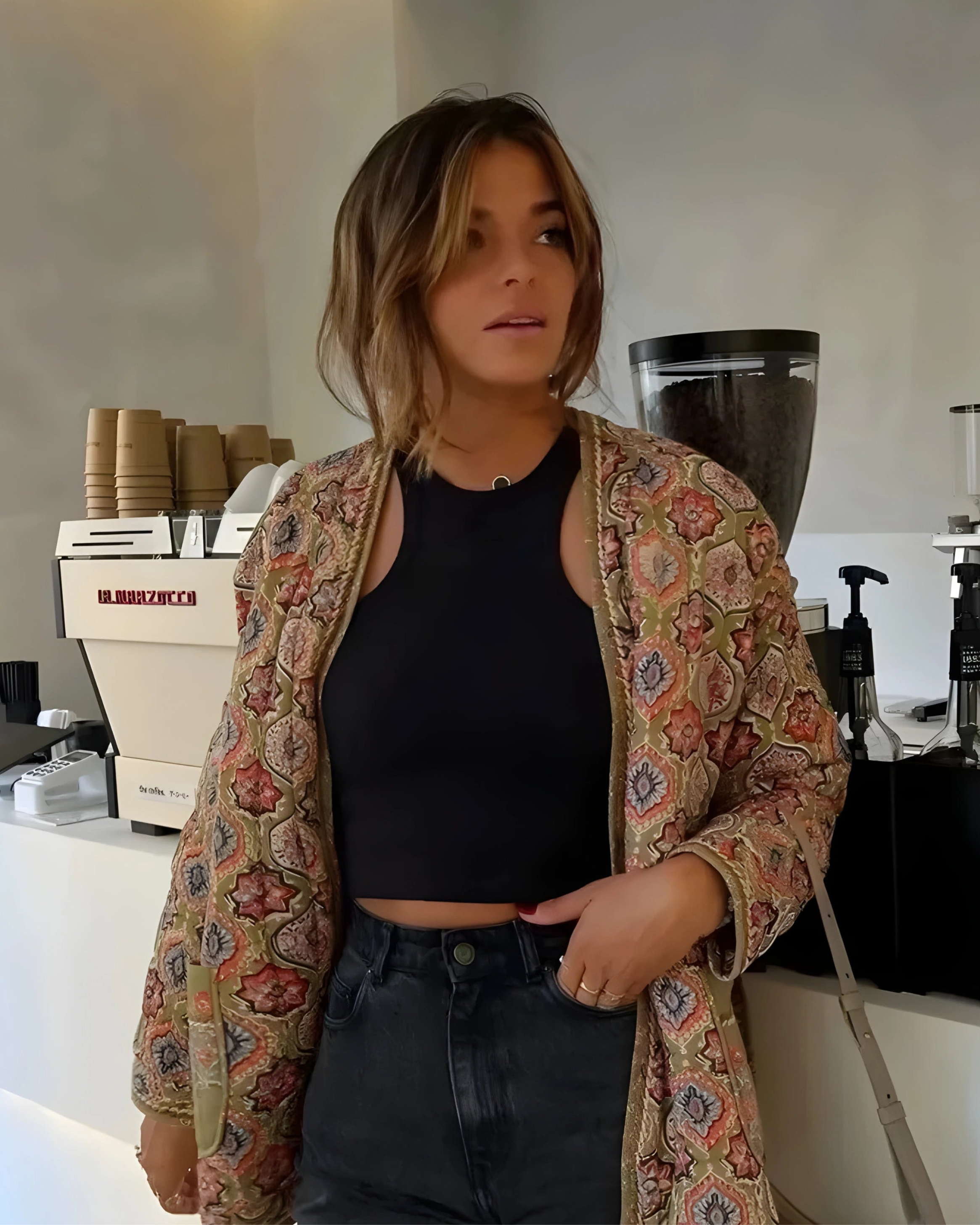 Boho Belted Winter Coat