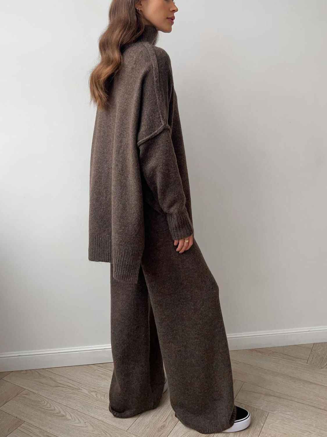 Turtleneck Top and Pants Sweater