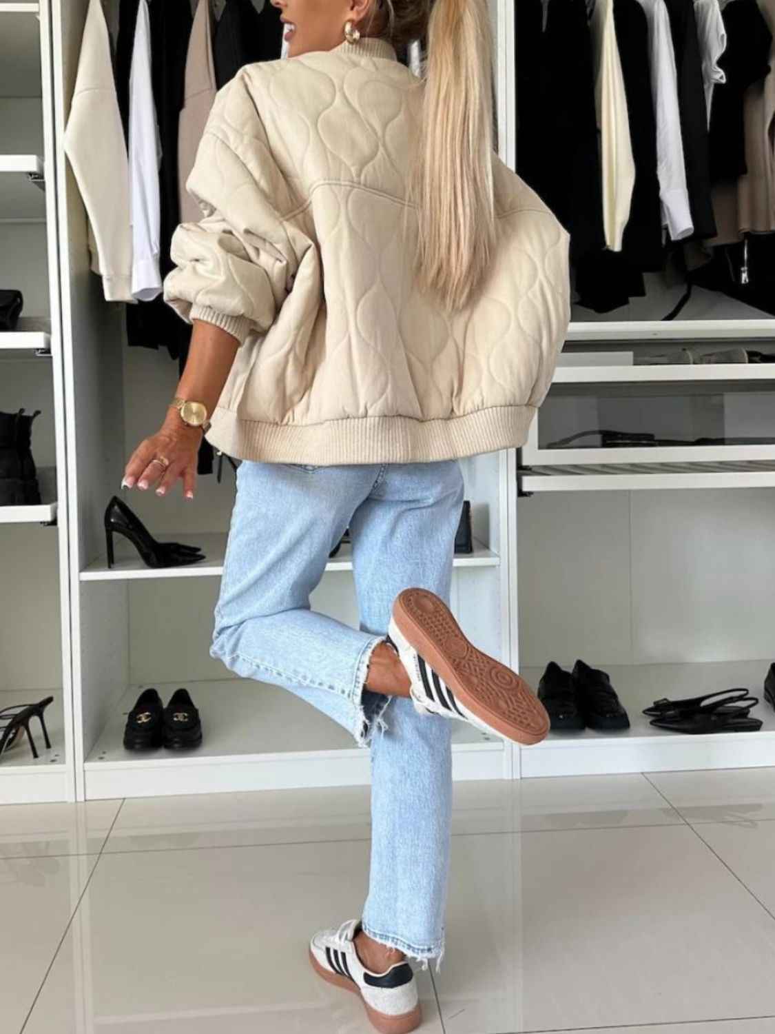 Baseball Collar Down Jacket