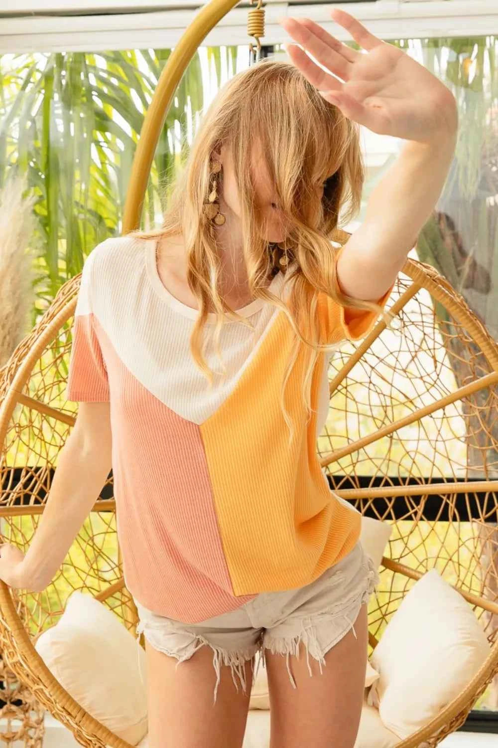Color Block T-Shirt