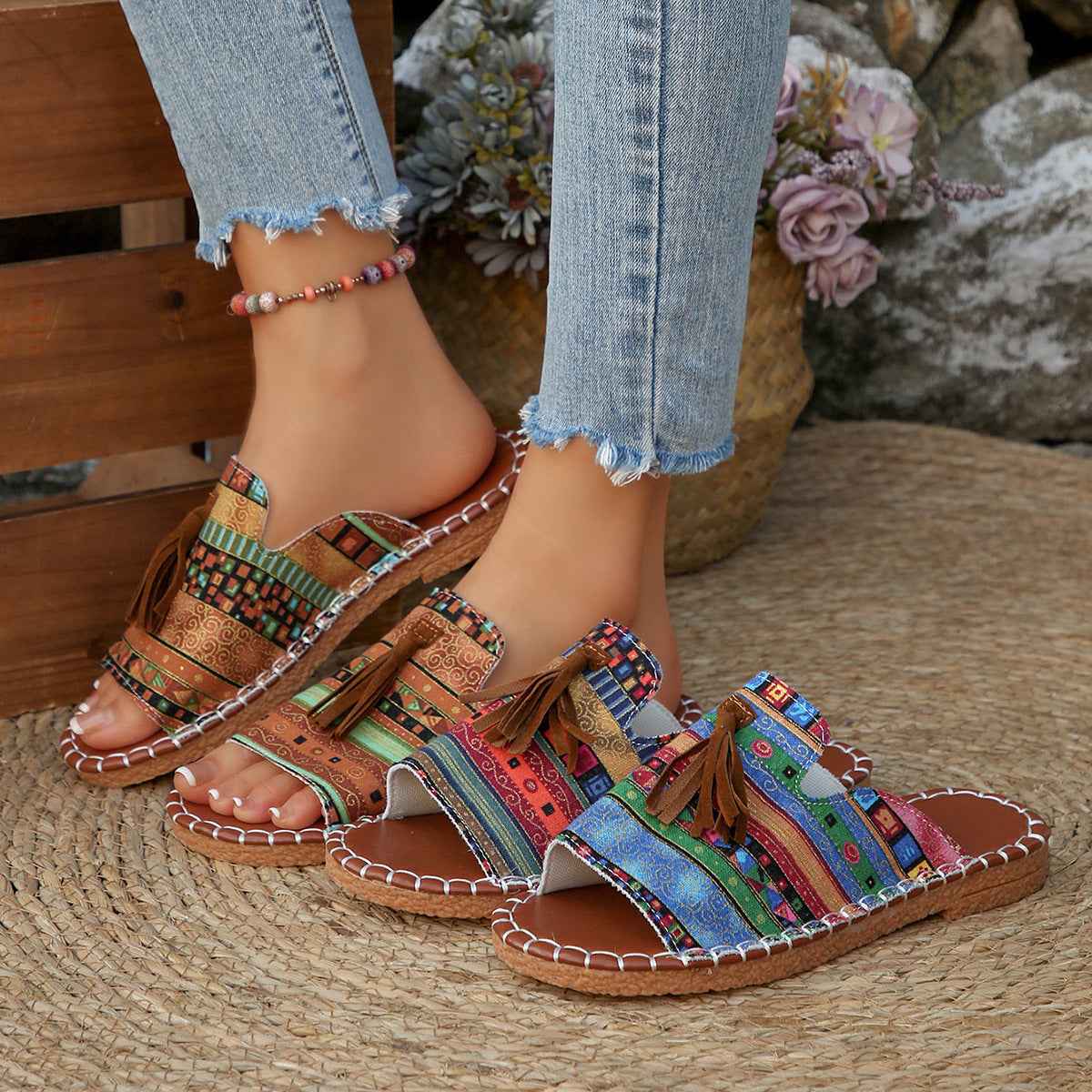 The Tassel Sandal
