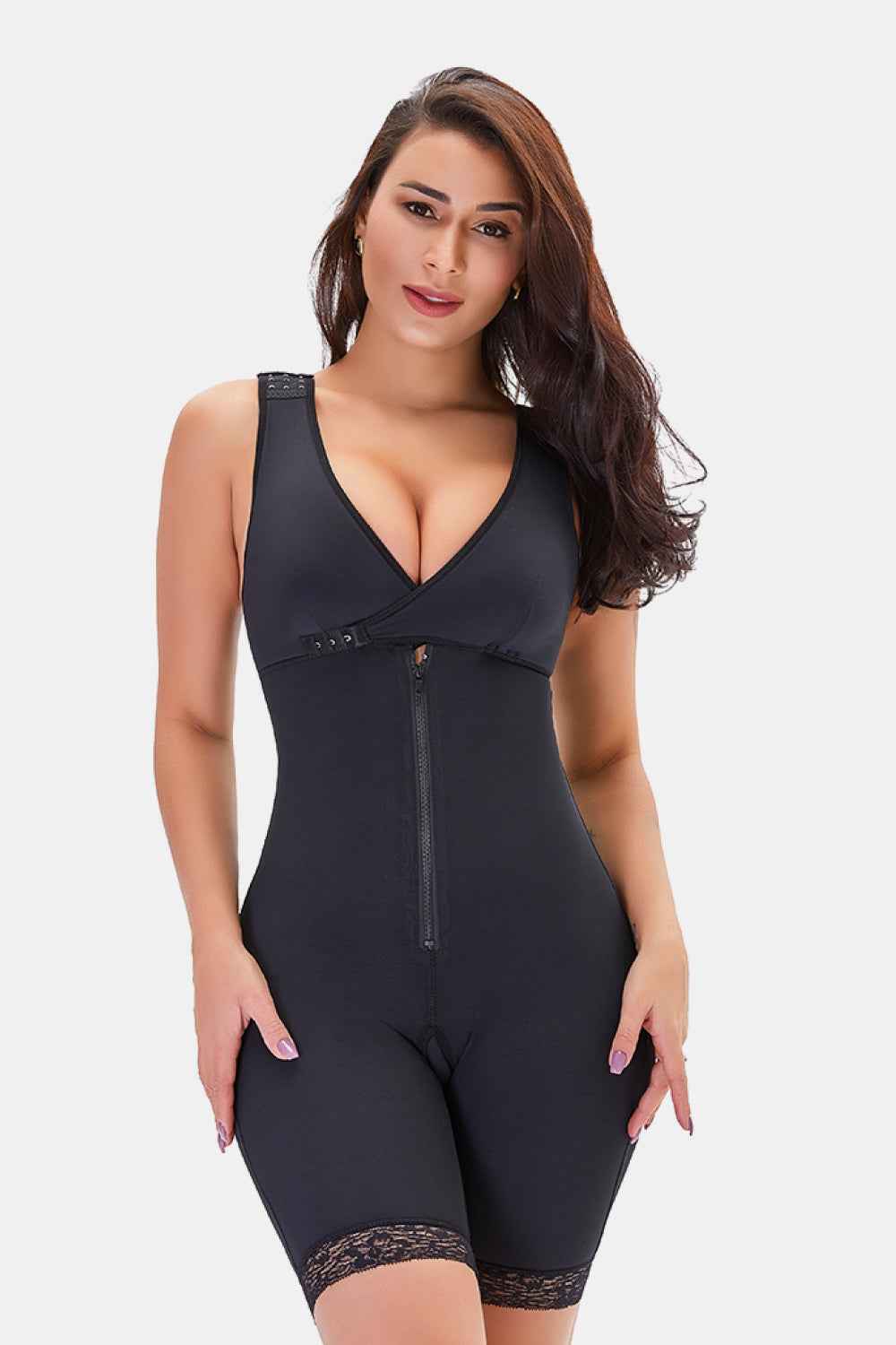Trim Shapewear with Zipper