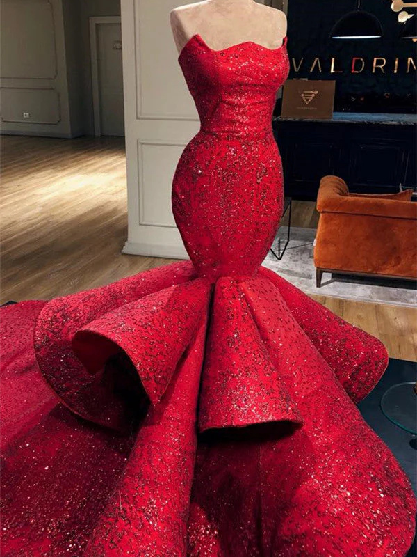 Elegant Mermaid Prom Gown