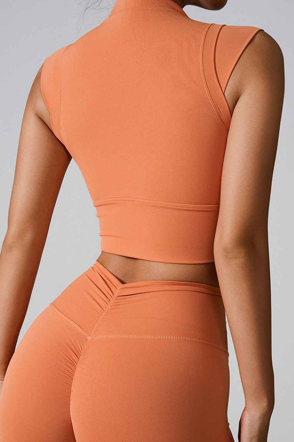 Mock Neck Active Tank Top