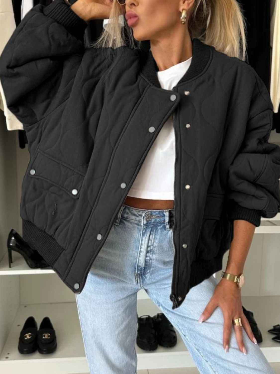 Baseball Collar Down Jacket