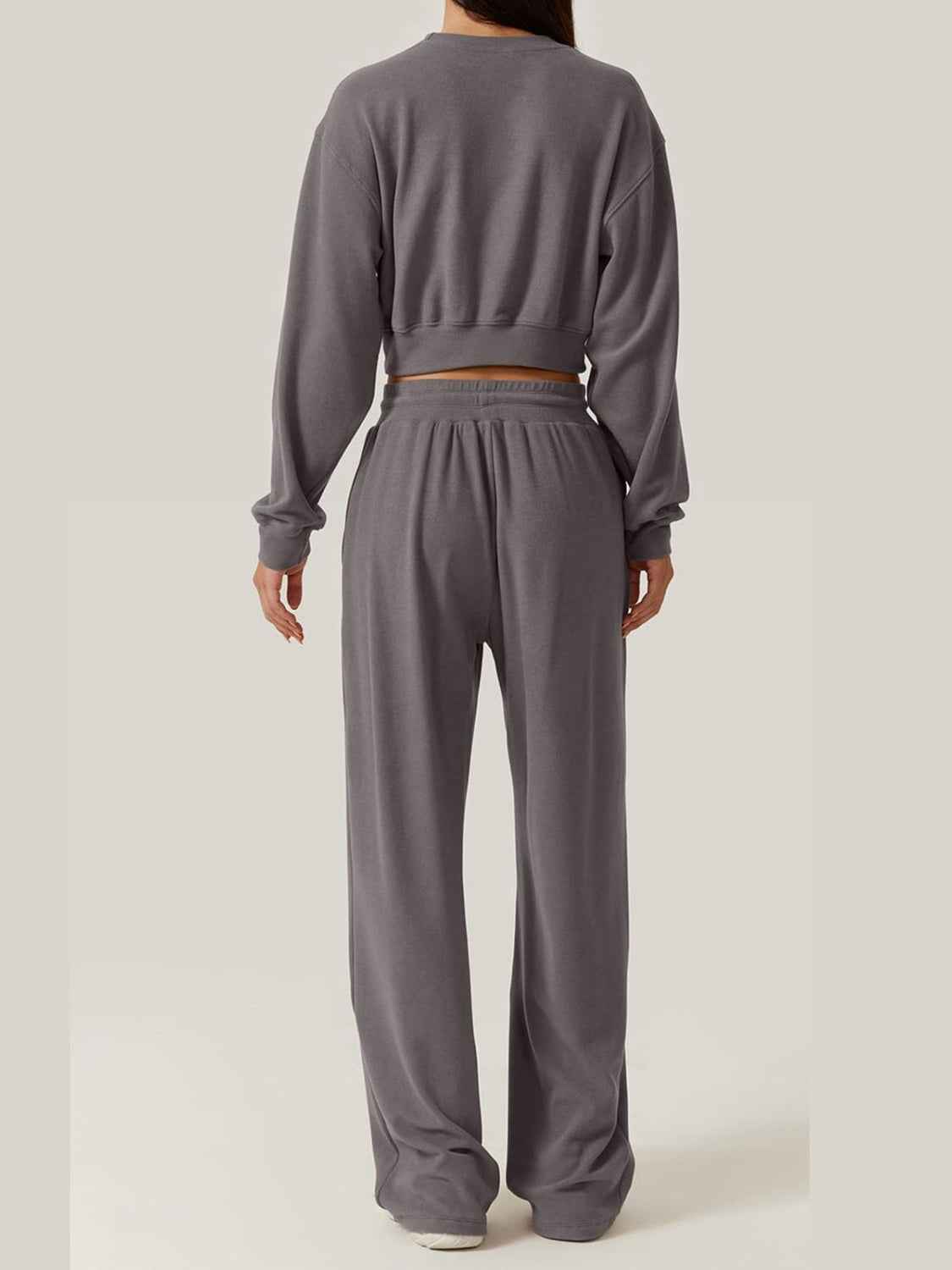 Crisscross Top Drawstring Pants