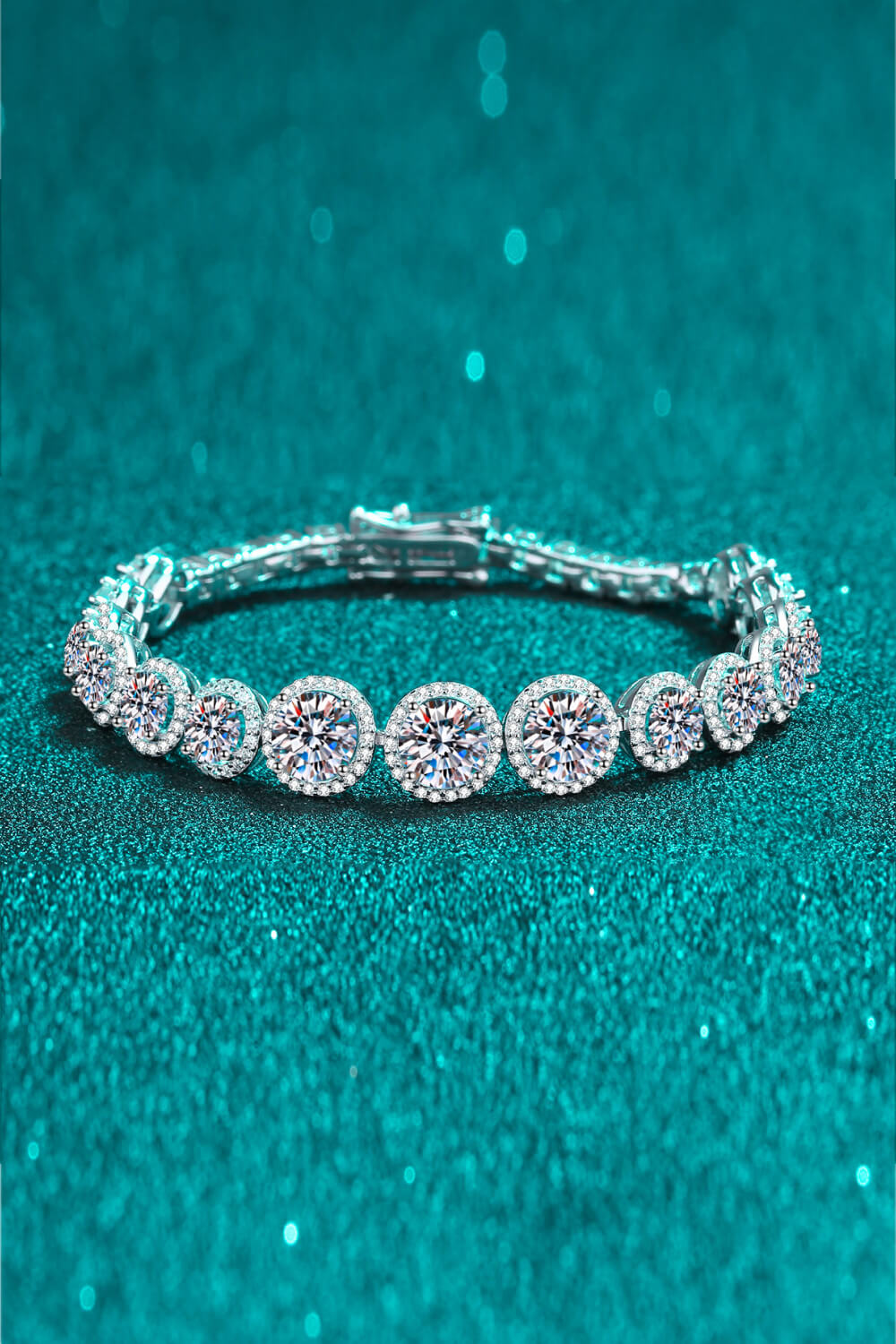 925 Sterling10.4 Carat Moissanite Bracelet - HOORR