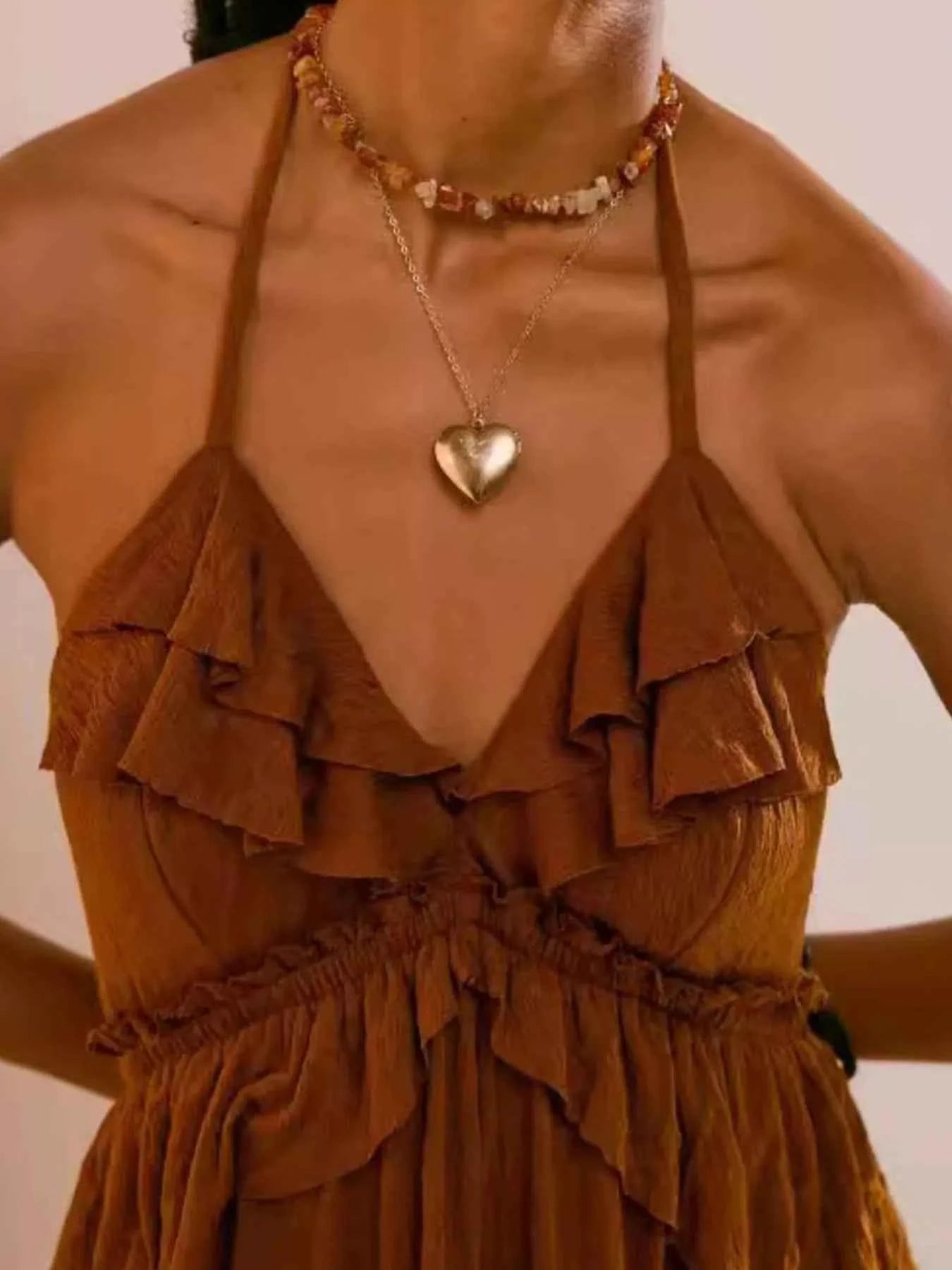 The Ruffled Halter