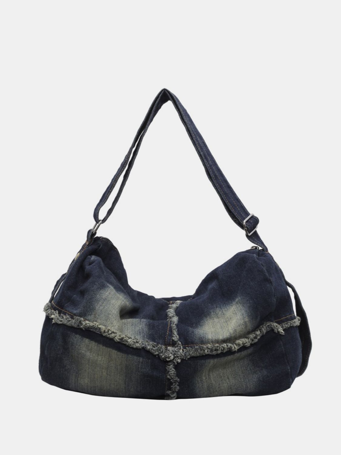 Raw Hem Gradient Crossbody Bag - HOORR