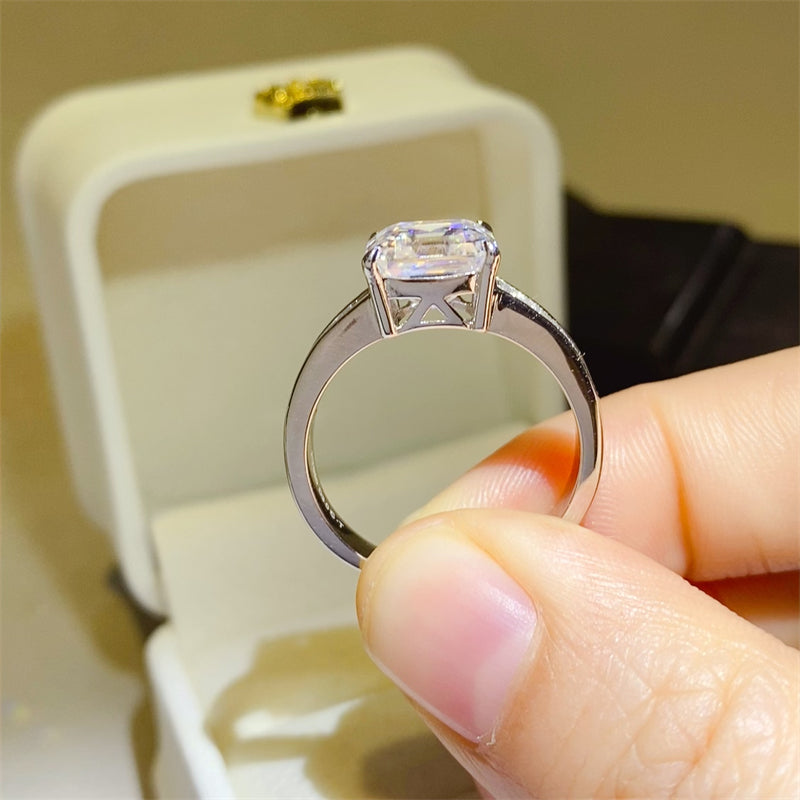 3 Carat Moissanite 925 Sterling Silver Ring - HOORR