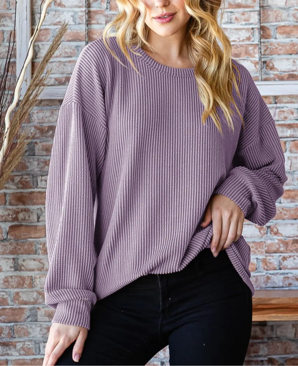 Dropped Shoulder Blouse