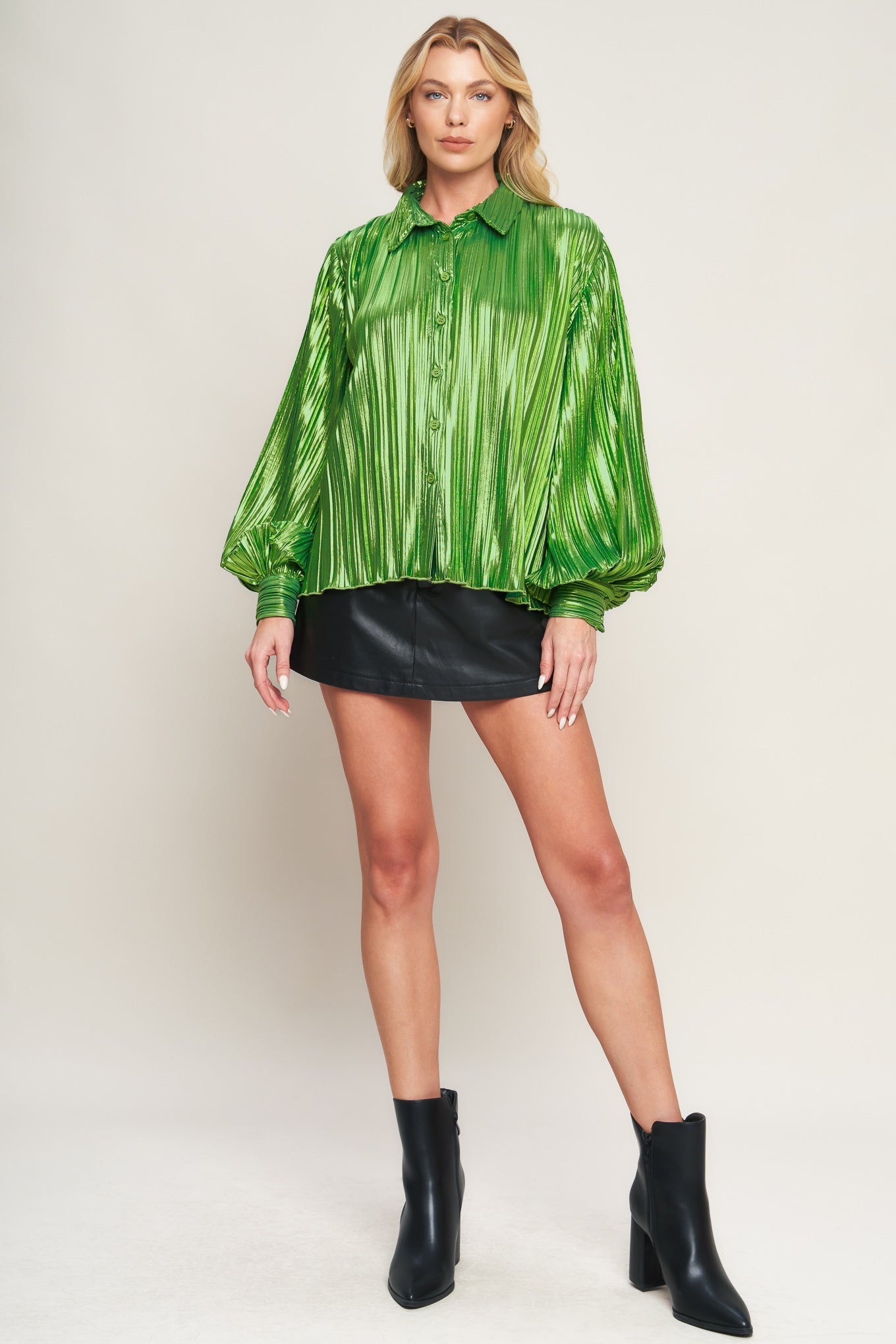 Runway Trend Foiled Top