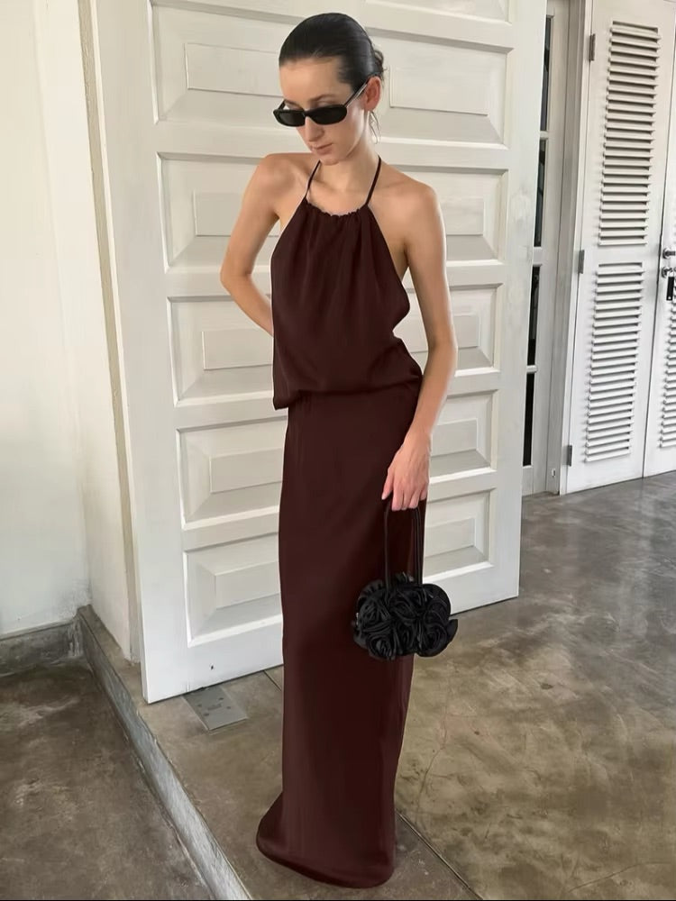 The Halter Maxi