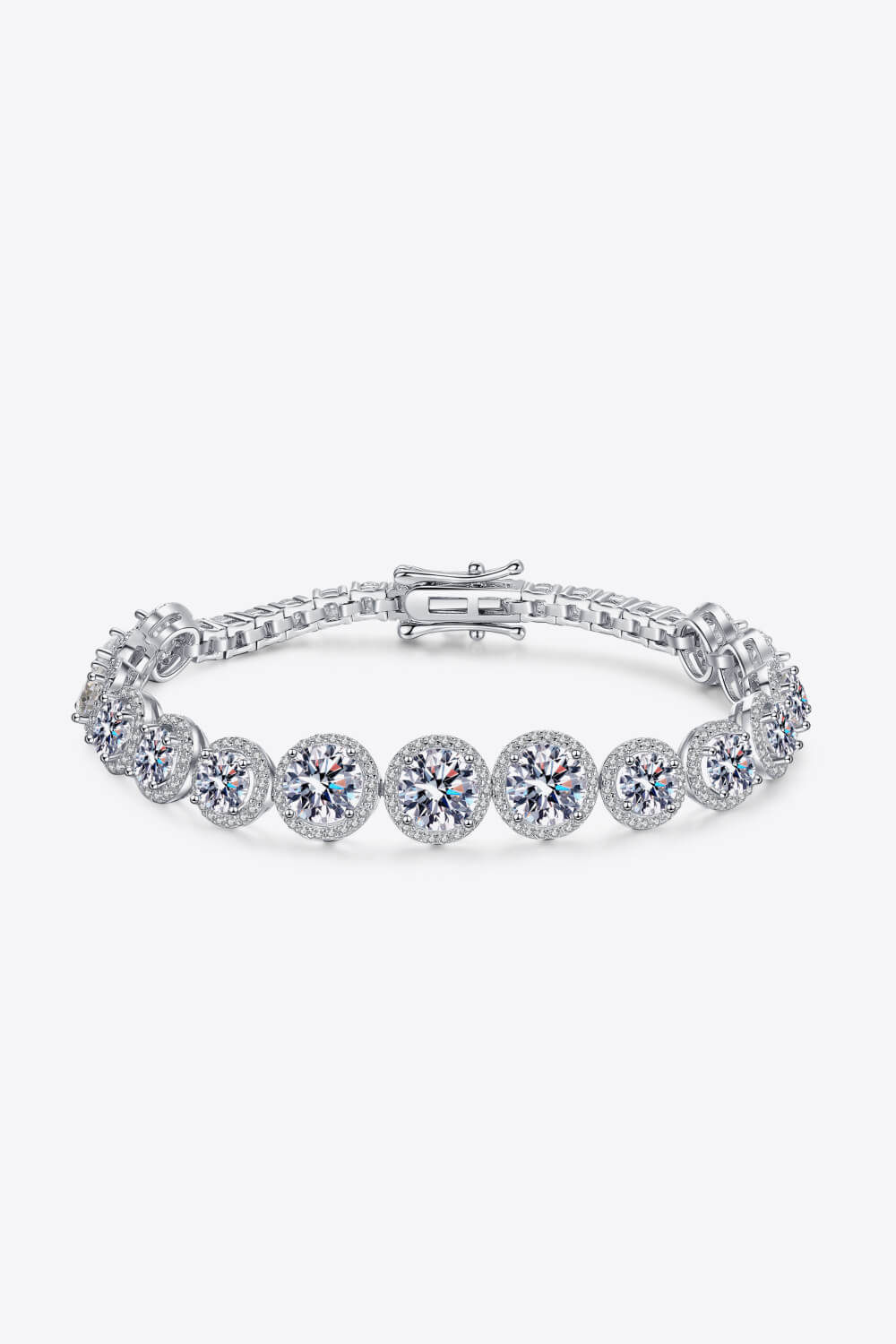 925 Sterling10.4 Carat Moissanite Bracelet - HOORR