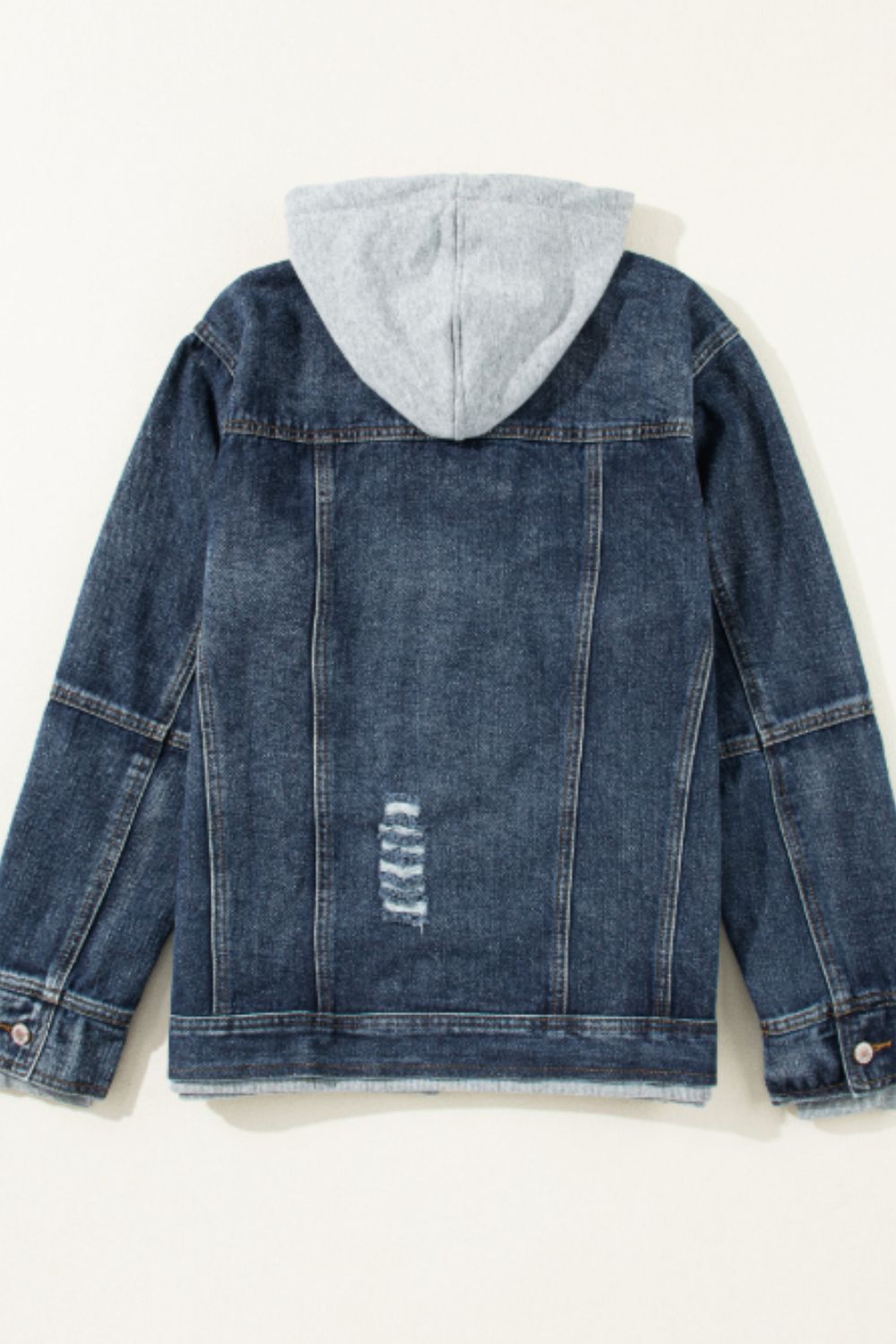 Zip-Up Denim Jacket