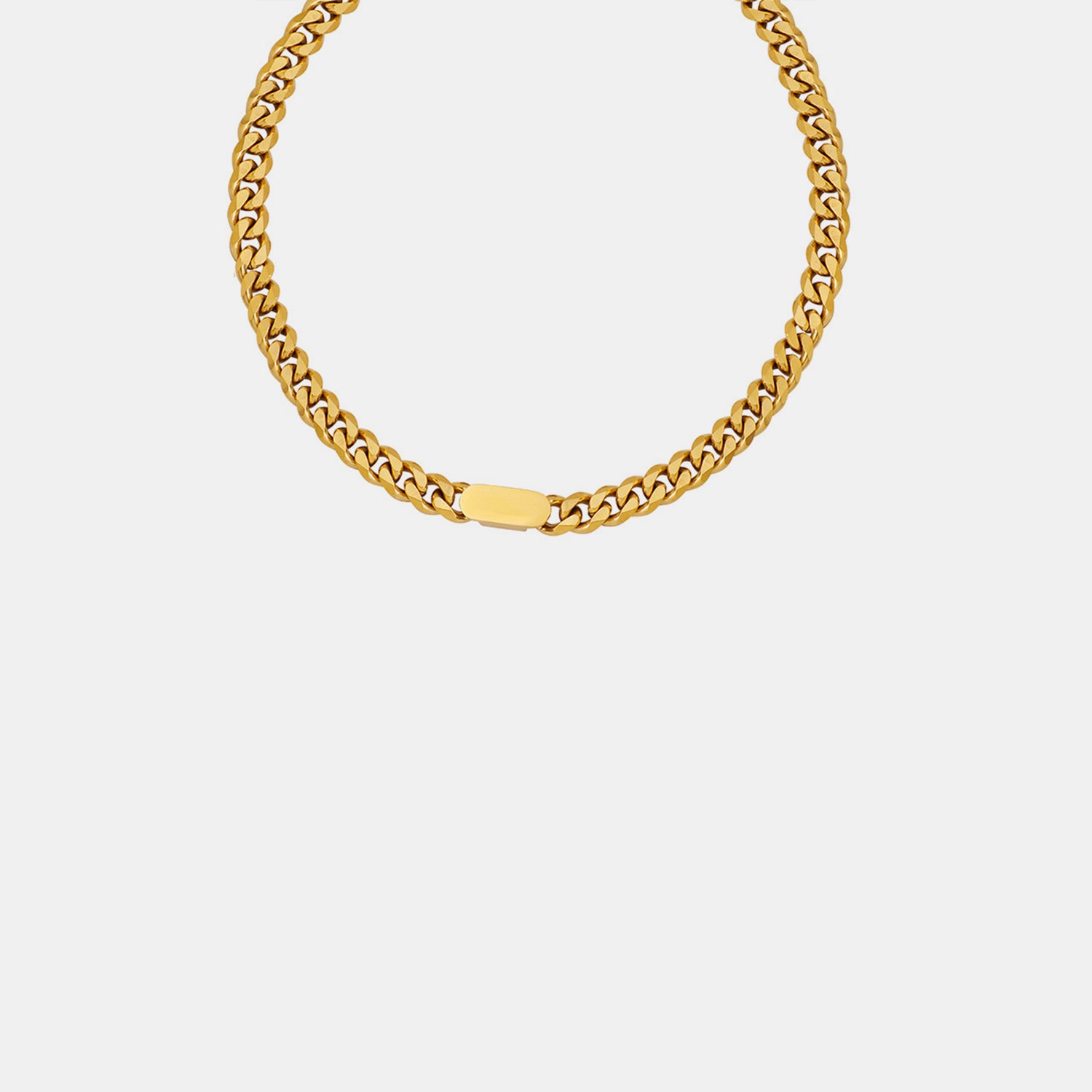 18K Gold-Plated Chain Necklace - HOORR